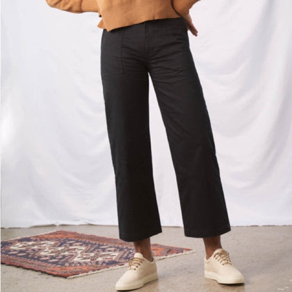 UNITED BY BLUE
Organic Twill Wide Leg Pant